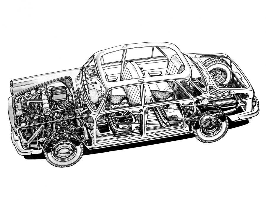  Lancia Flavia Berlina 1960 года  (фото 11 из 13)